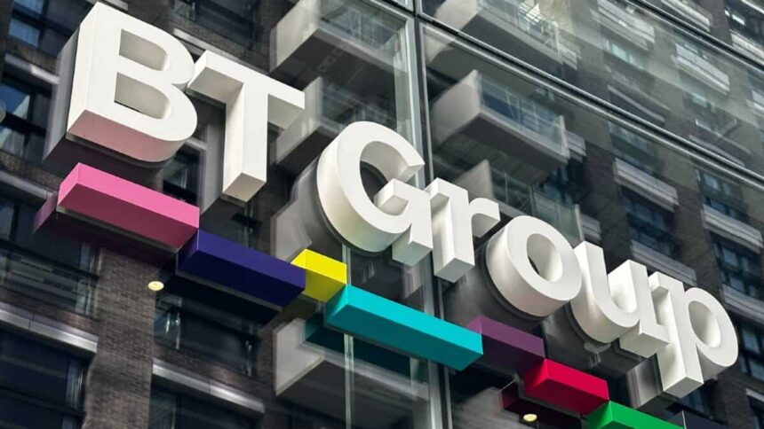 £5,000 invested in BT shares 1 year ago is now worth…